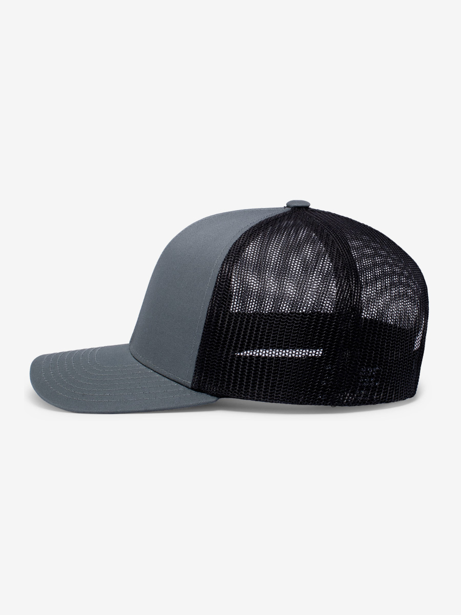 Trucker Snapback Hat (Rectangle Patch) alternative view