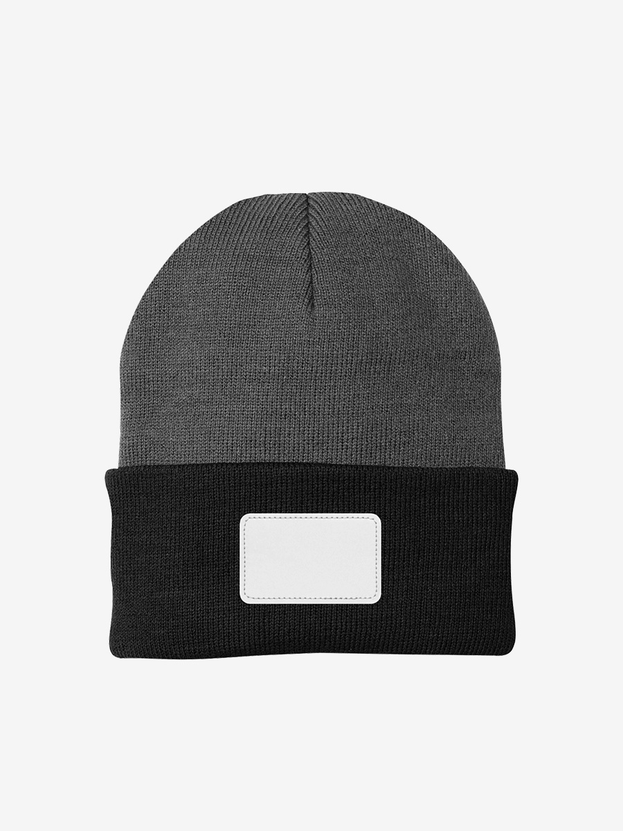 Knit Cap (Small Rectangle Patch)