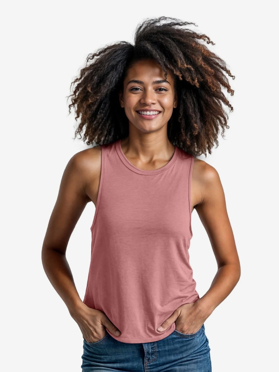 Women's Tri-Blend Muscle Tank alternative view
