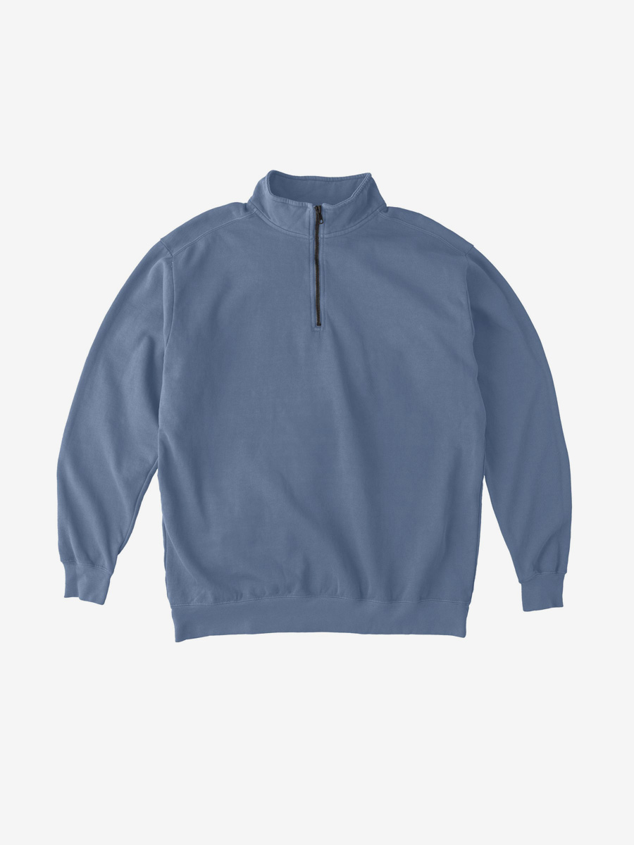 Comfort Colors Quarter Zip Sweatshirt