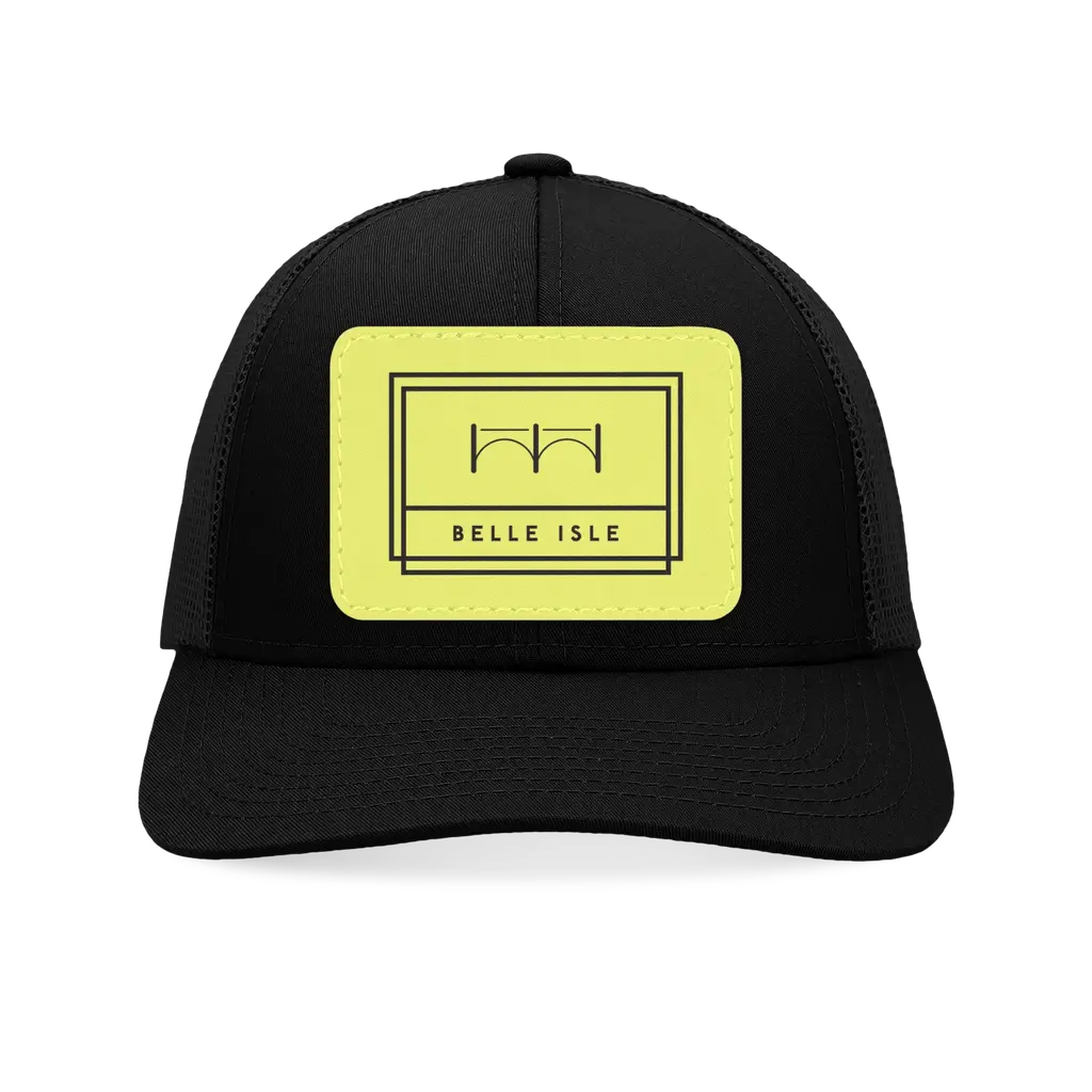 Yellow Lock Up Patch Hat
