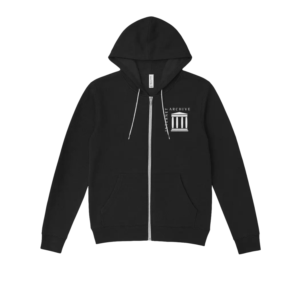 Internet Archive Zip-up Hoodie