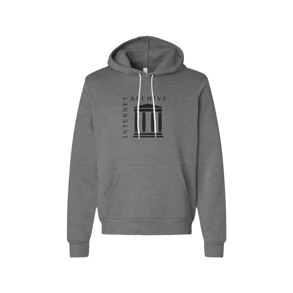 Internet Archive Hoodie (Black Text)