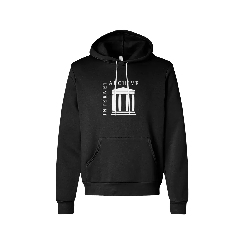 Internet Archive Hoodie (White Text)