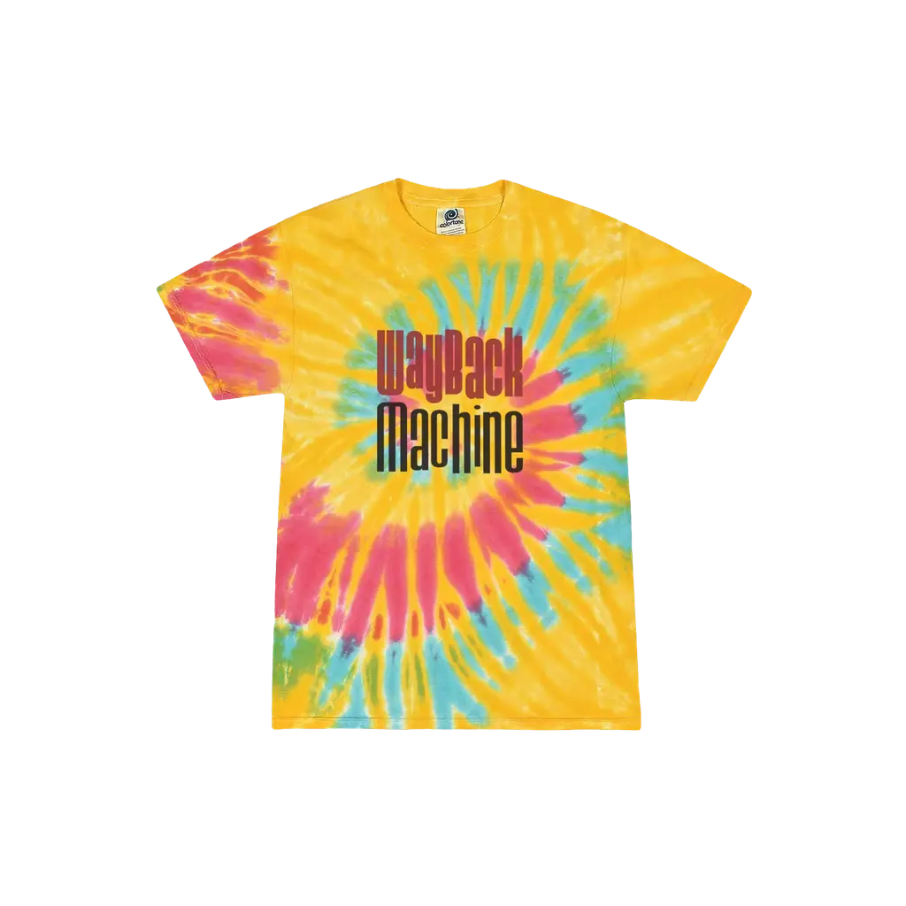 Wayback Machine Tie Dye Cotton Tee