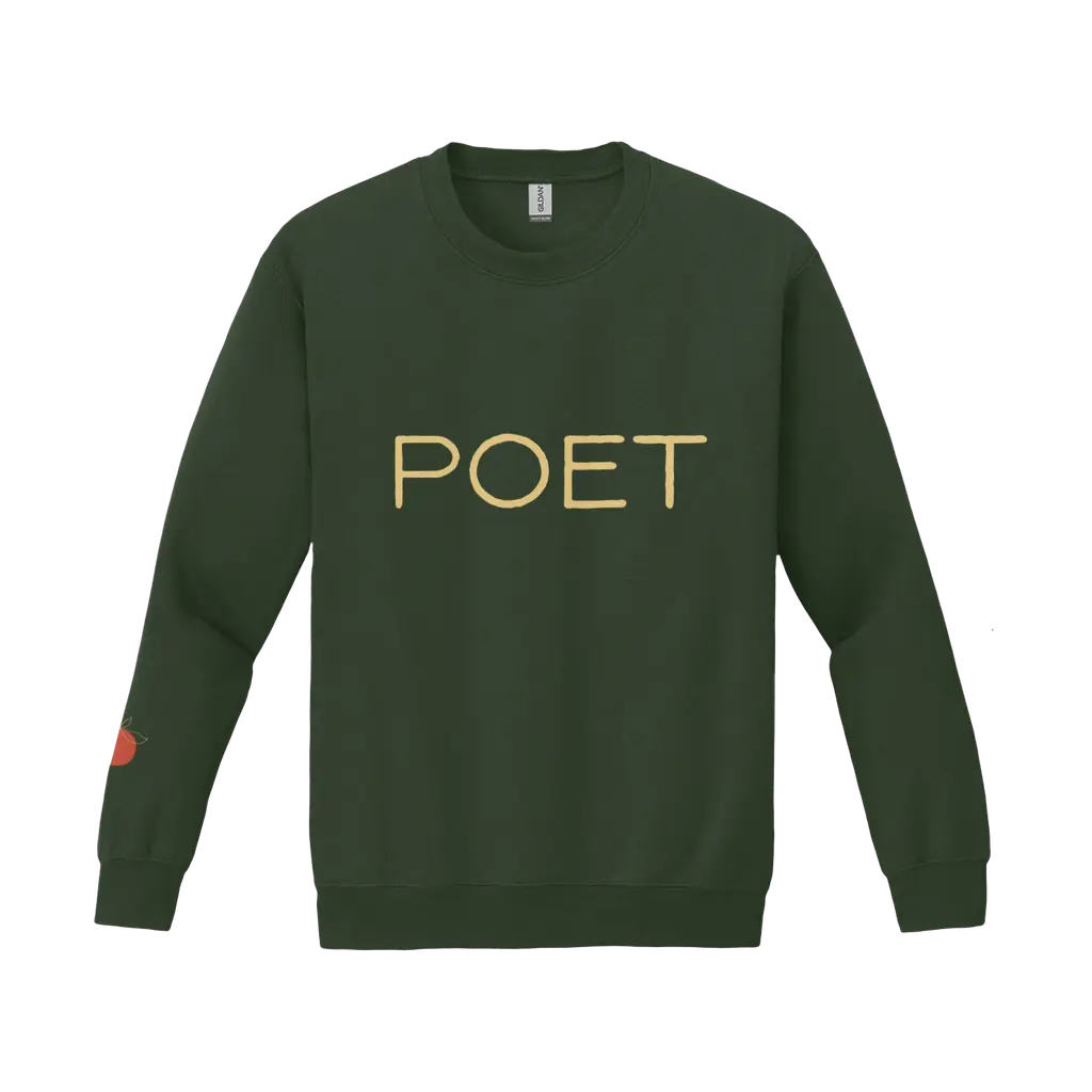 "Poet" w/ Sleeve Detail Crewneck