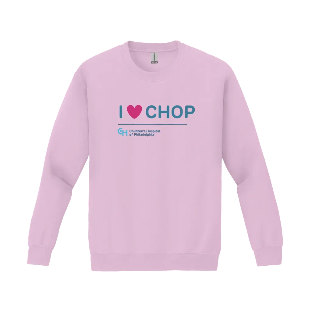 I ♥️ CHOP Crewneck Sweatshirt - Full Color 