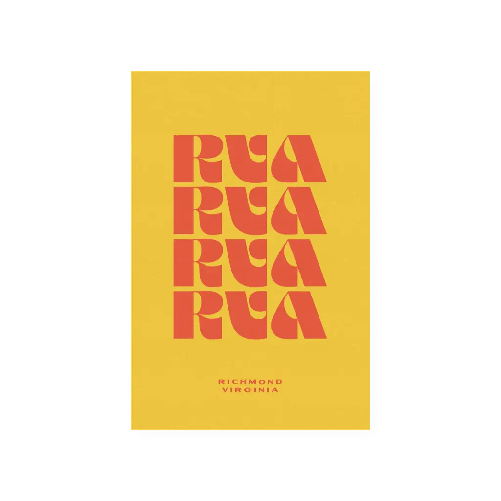 RVA Print (Yellow)