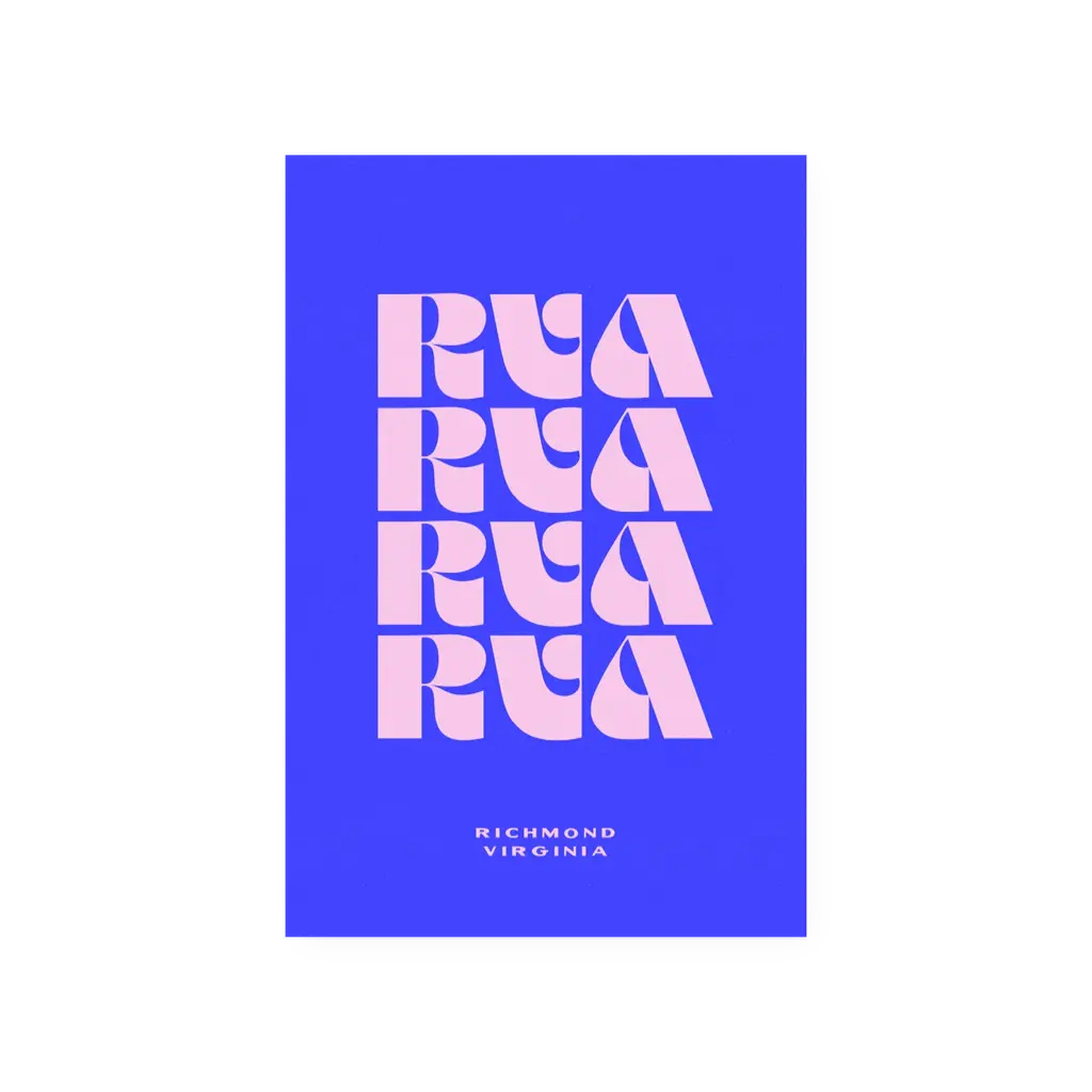 RVA Print (Blue)