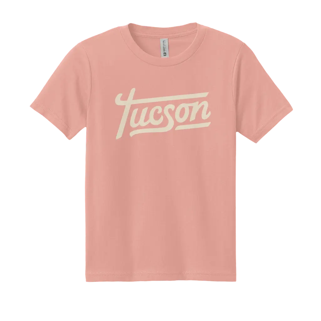Tucson Faded Pink Youth Tee