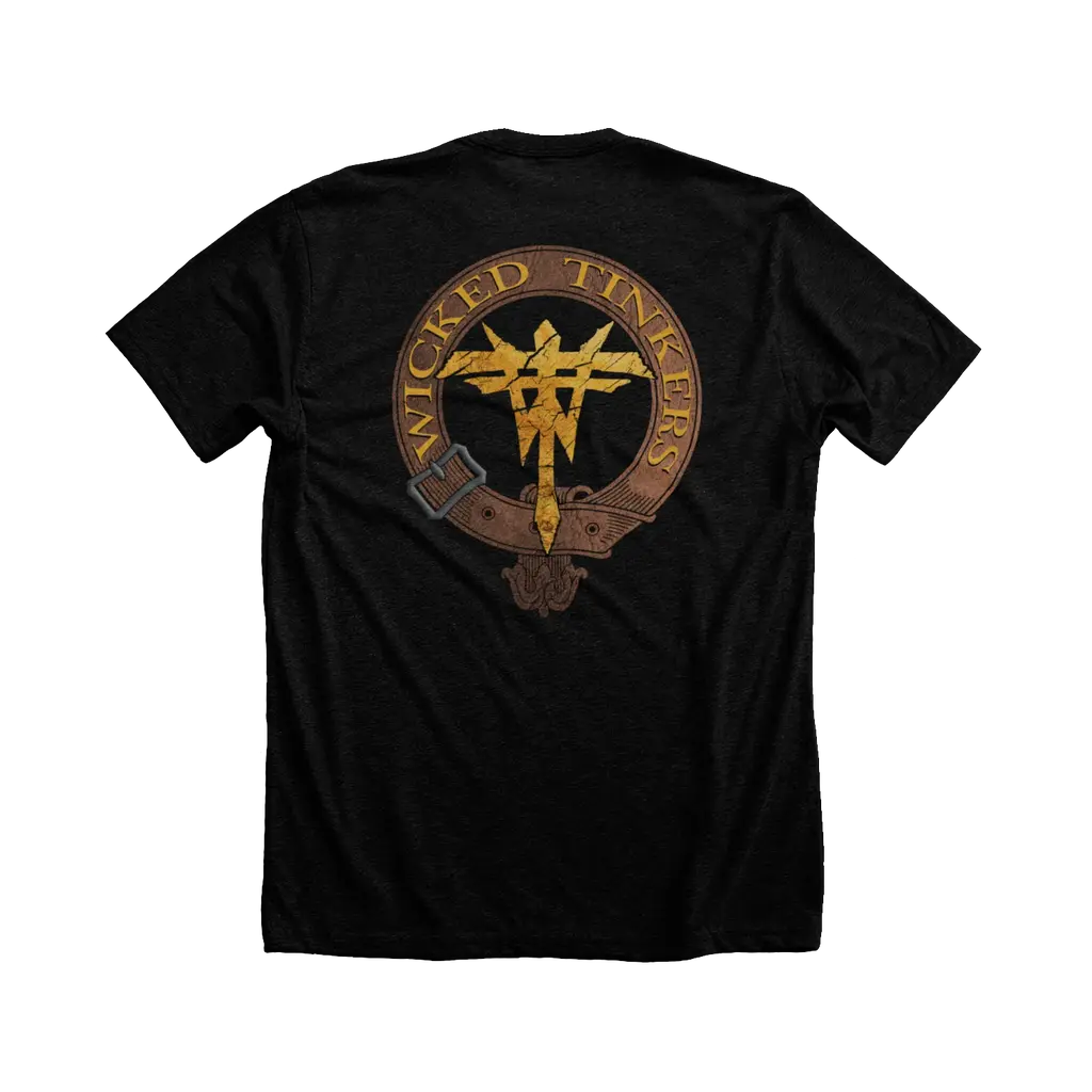Wicked Clan Belt Back Logo