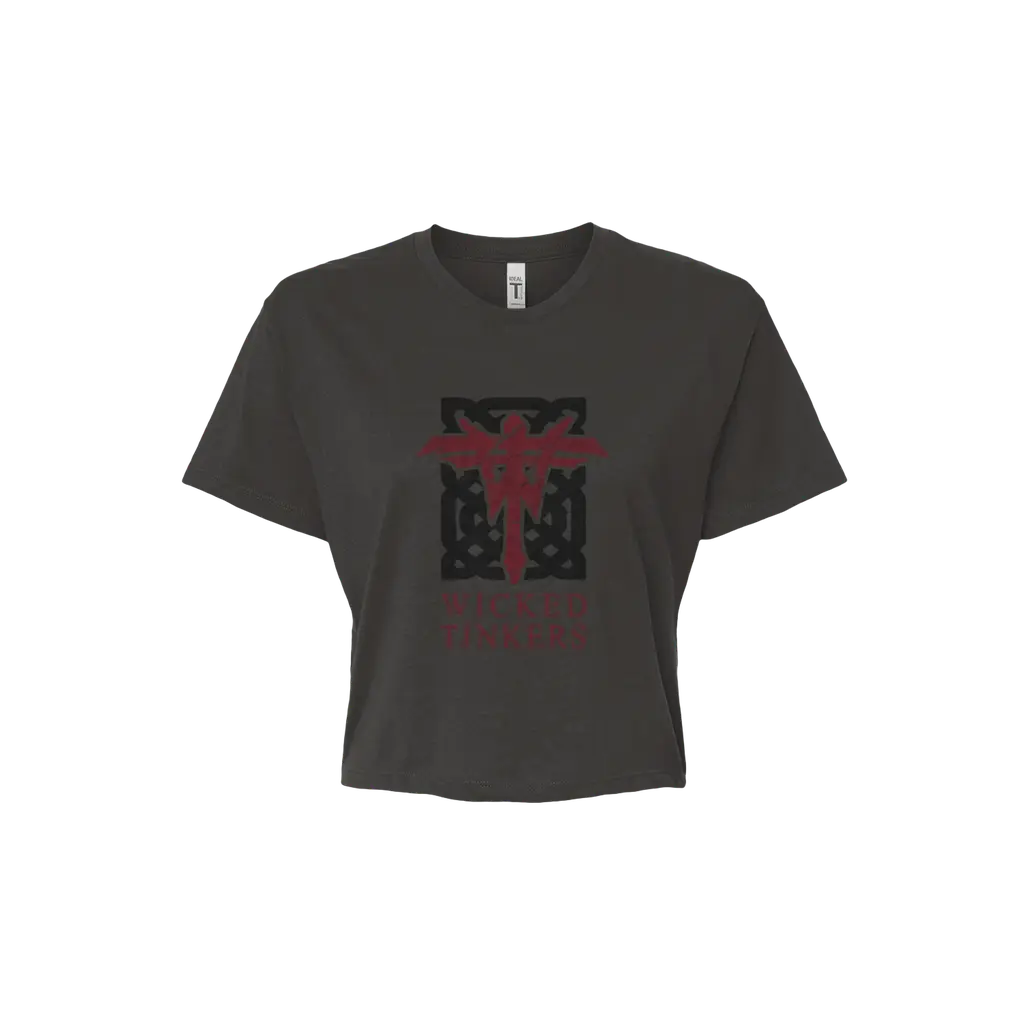 Celtic Blackout Crop Top