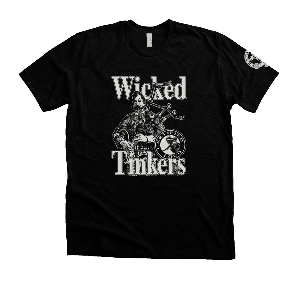 Wicked Old School Piper Front Logo