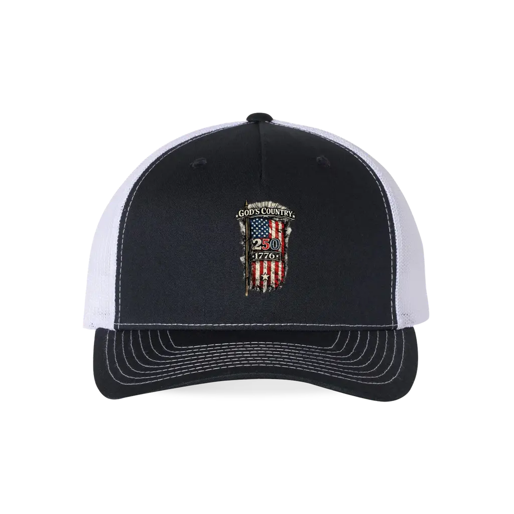 America 250 God's Country Trucker Hat