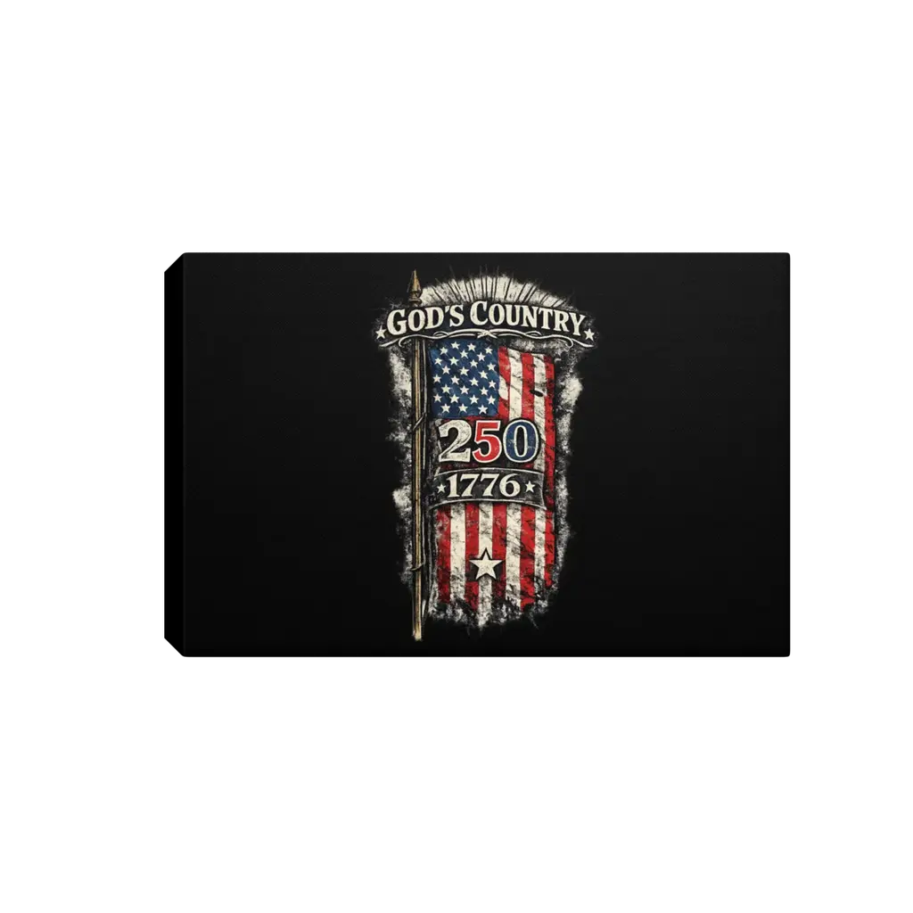 America 250 God's Country Canvas