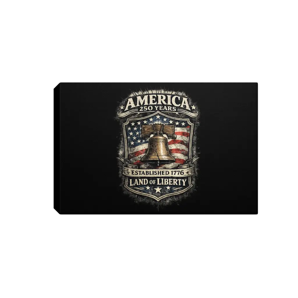 America 250 Land of Liberty Canvas