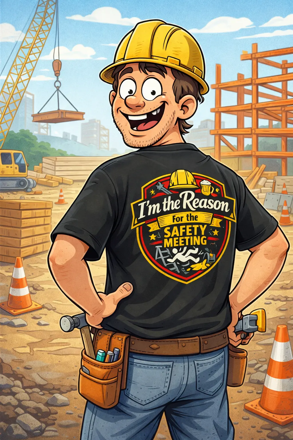 I'm the reason for the safety meeting Carhartt T-Shirt 