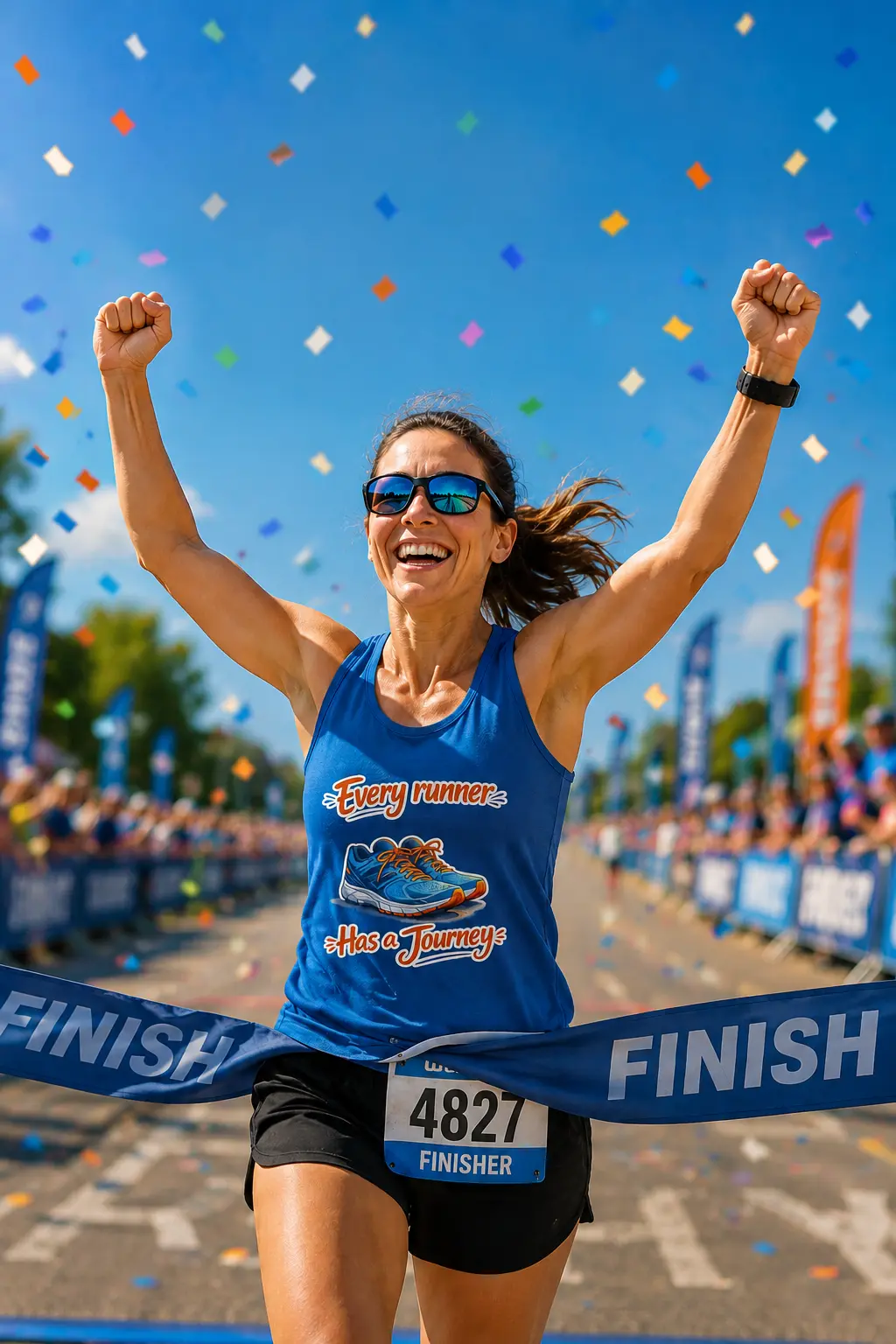 Every Runner Has a Journey Tank Top 