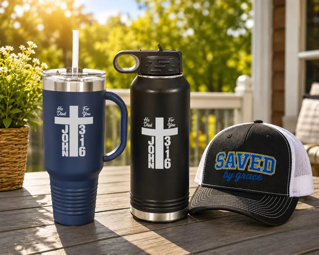 Saved By Grace Trucker Cap