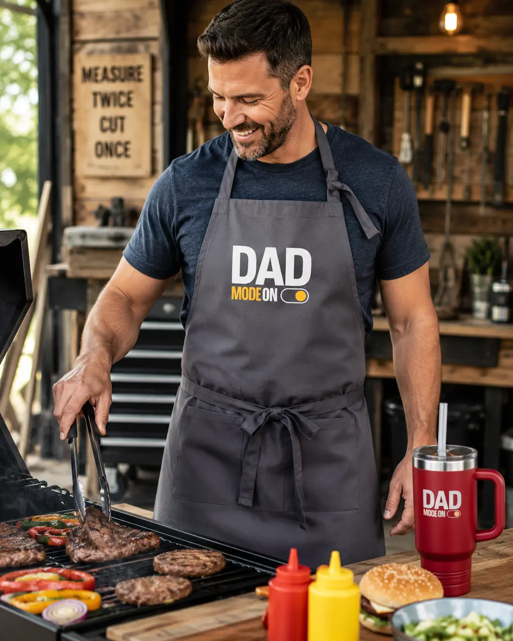 Dad Mode On Apron