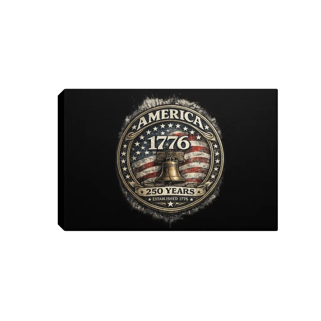 America 250 Liberty Bell Canvas 