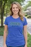 Saved By Grace Womens Cut T-Shirt  thumbnail 1