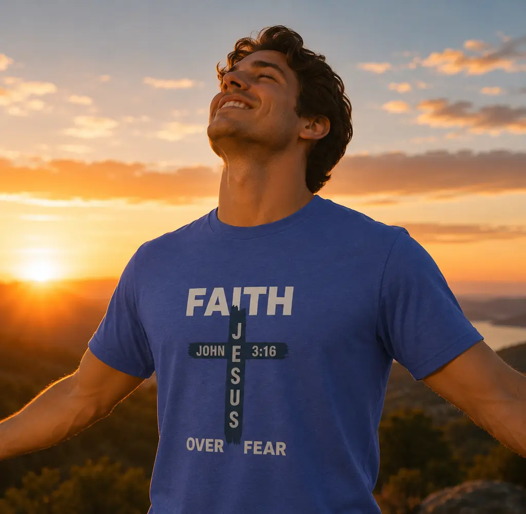 Faith over Fear Uni-Sex T-Shirt 