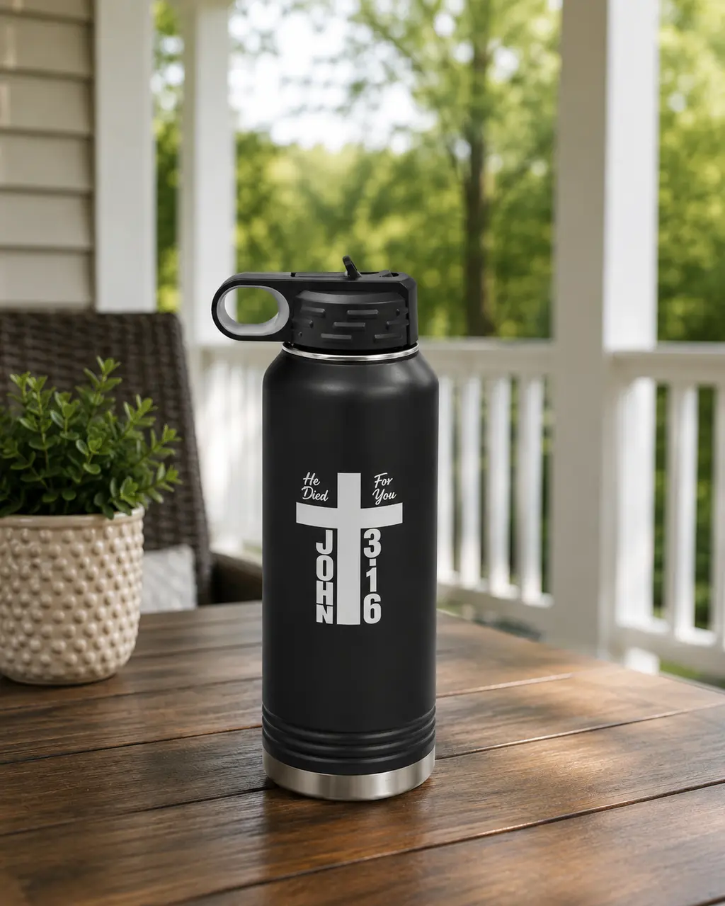 He Died For you Tumbler 32oz