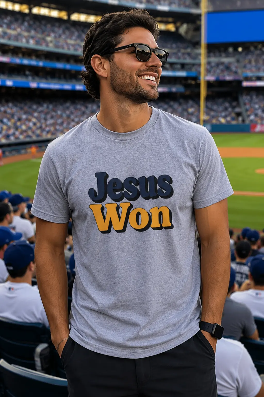 Jesus Won T-Shirt