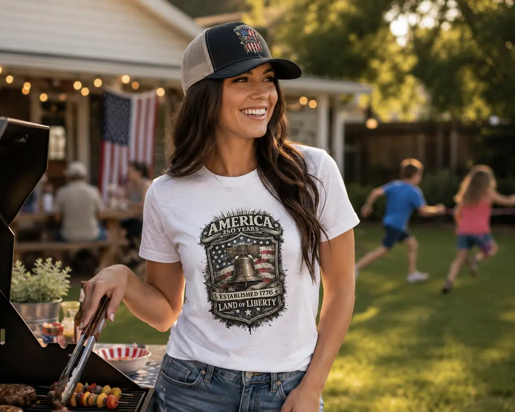 America 250 Land of Liberty T-Shirt 