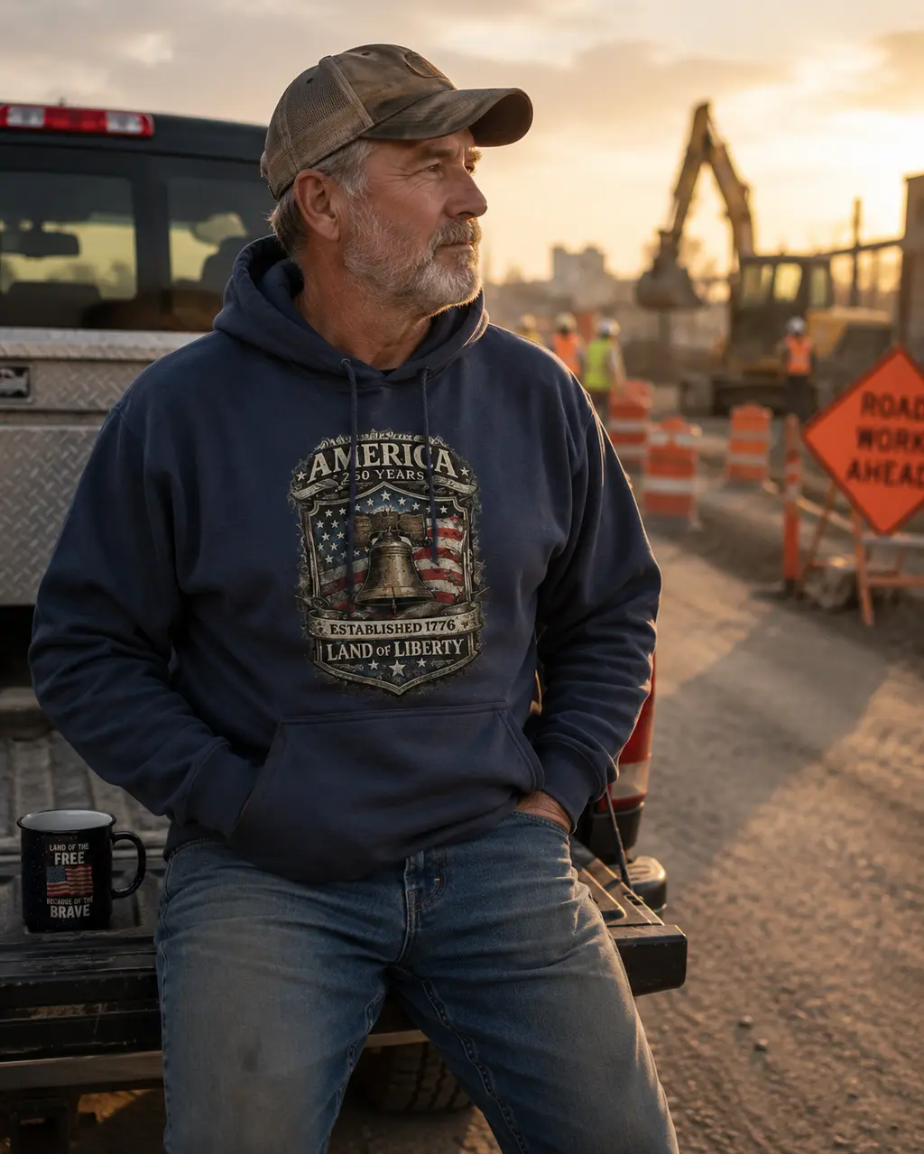 America 250 Land of Liberty Hoodie