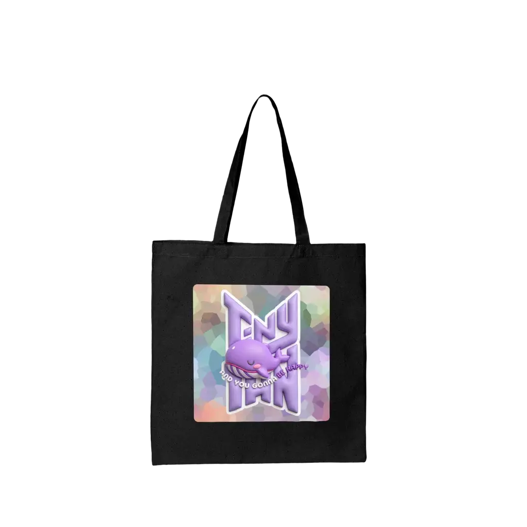 BTS Whale Canvas Tote