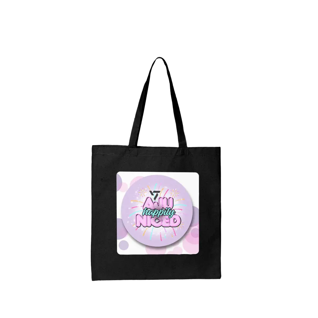 Happily Aju Niced Canvas Tote