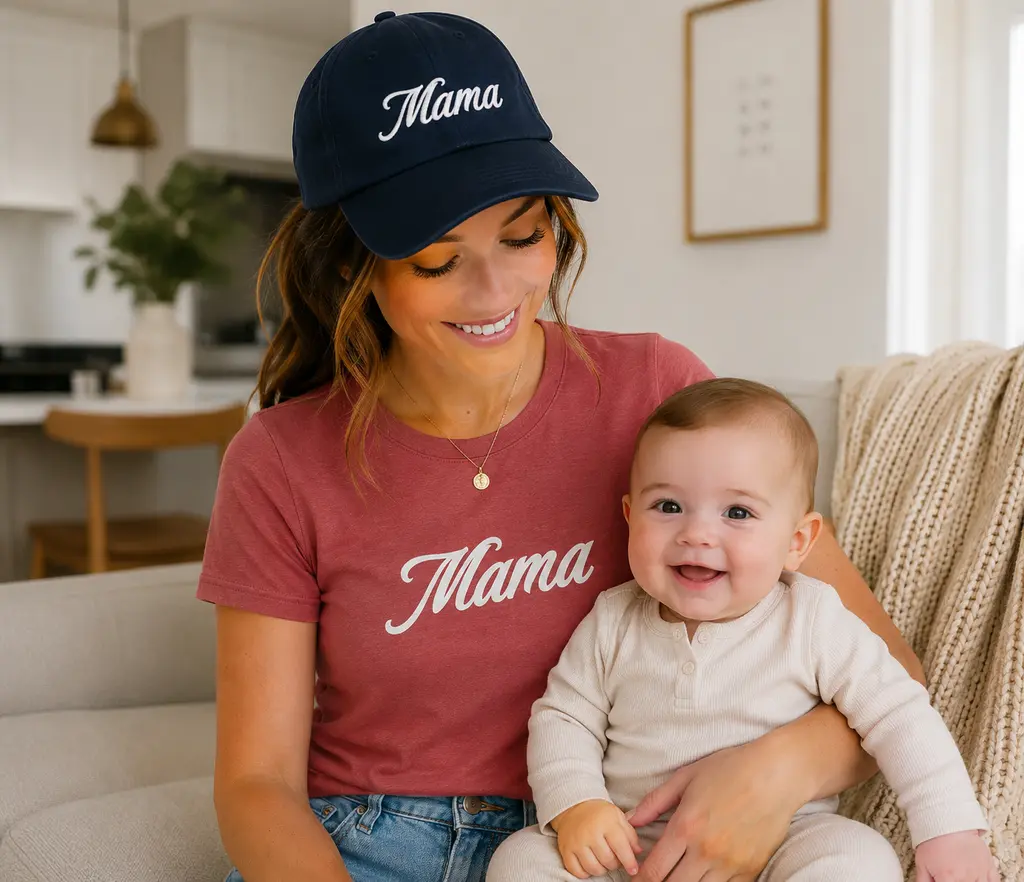 Mama Women's Fitted T-Shirt