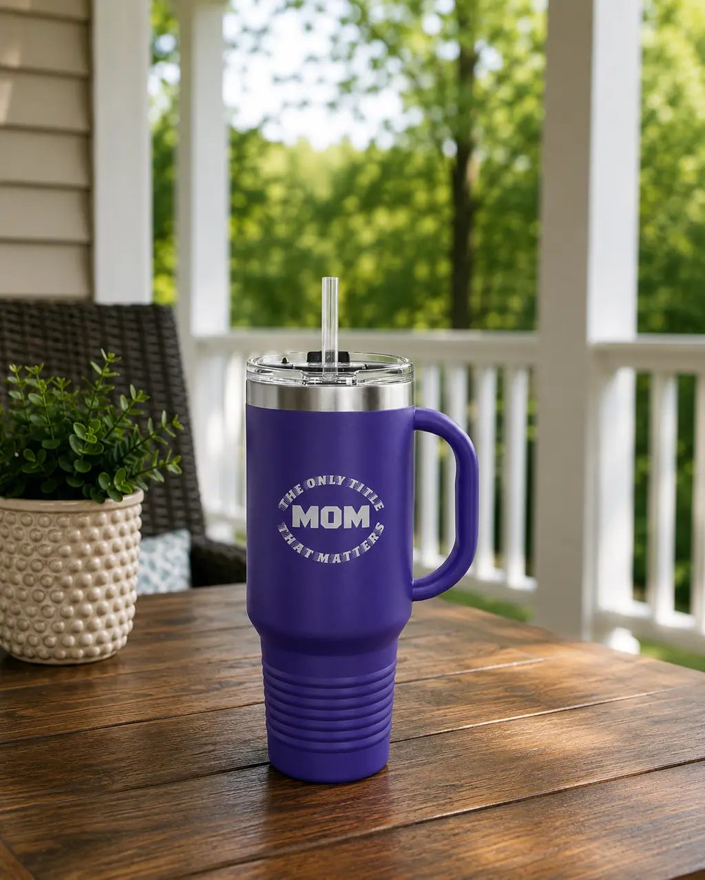 The Only Title That Matters Mom Tumbler 40oz