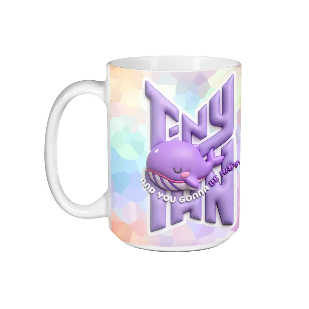 BTS Whale Coffee Mug