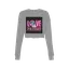 Love Is Patient Crop Fleece thumbnail 1