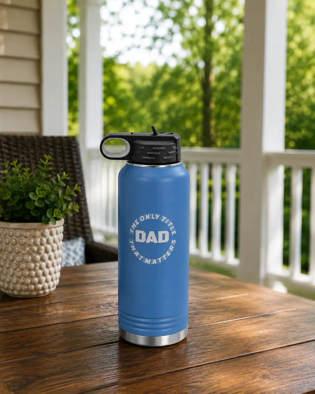 The Only Title That Matters Dad Tumbler 32oz