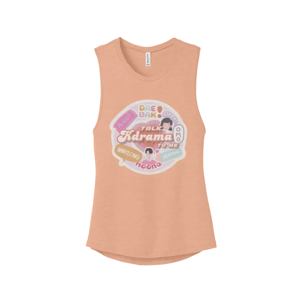 Talk Kdrama To Me Women's Jersey Tank