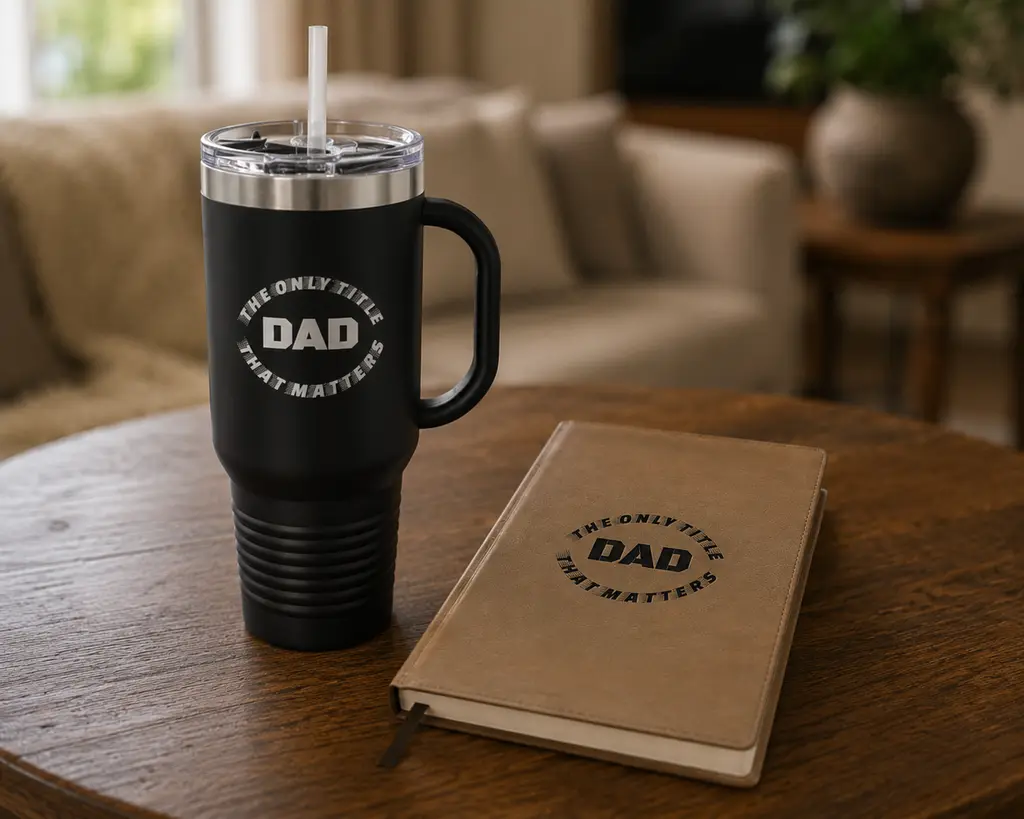 The Only Title That Matters Dad Tumbler 40oz 