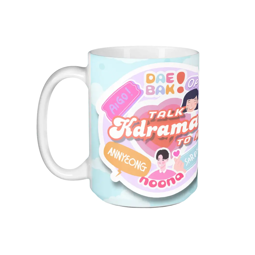 Talk Kdrama To Me Coffee Mug