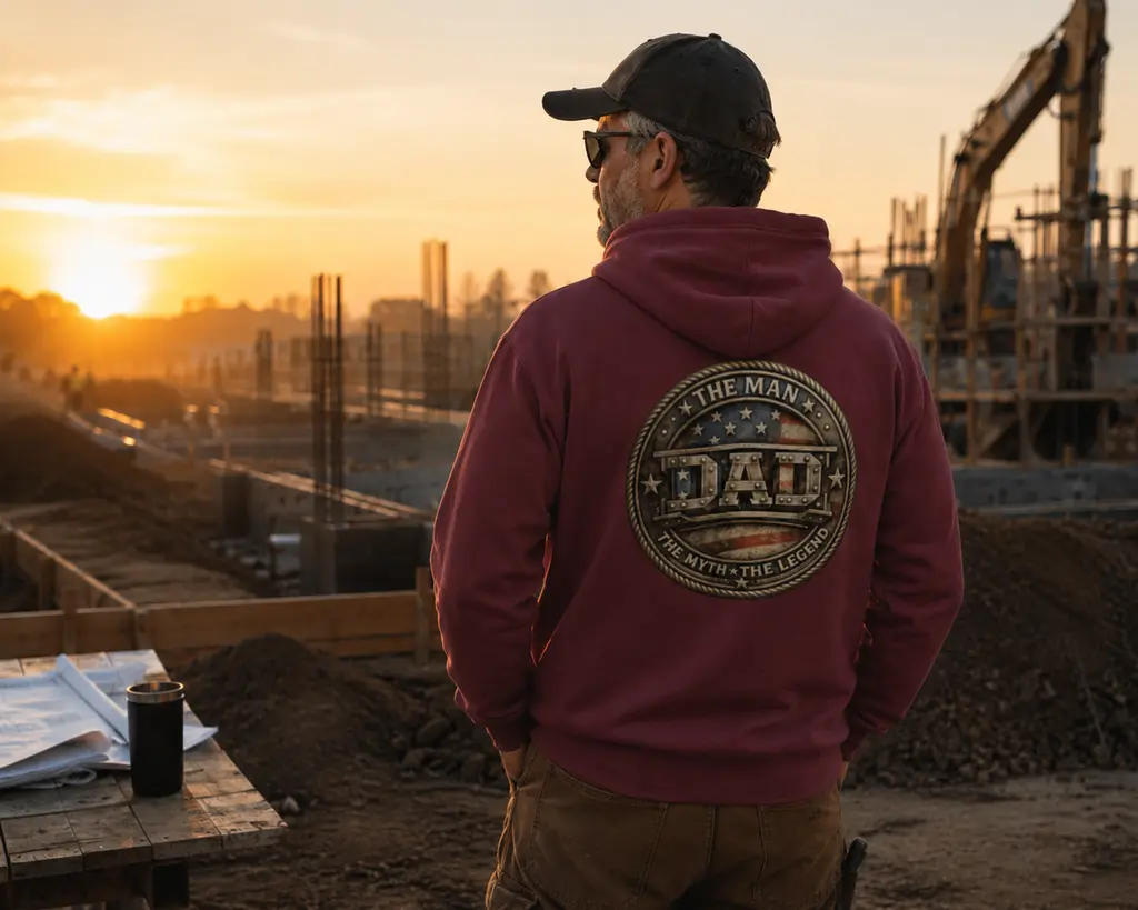 The Man The Myth The Legend Full Zip Hoodie