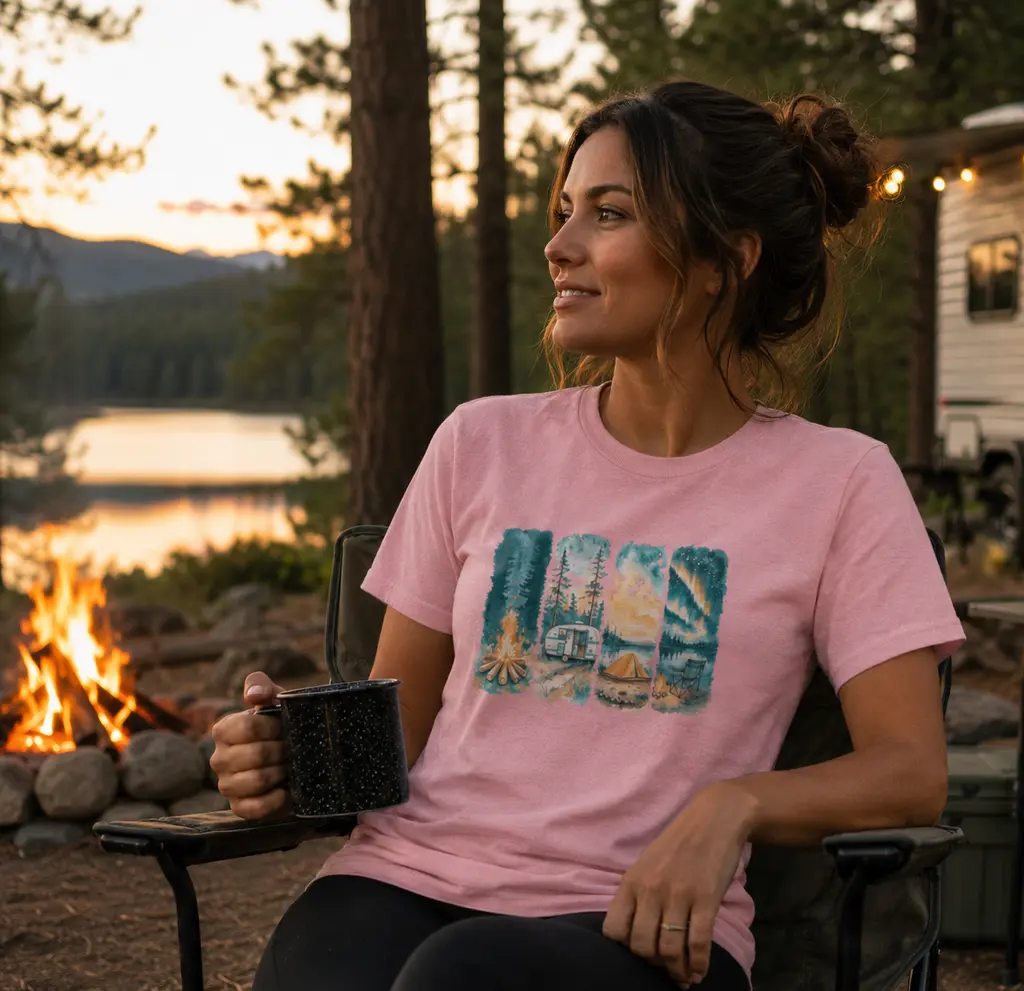 Camping T-Shirt 