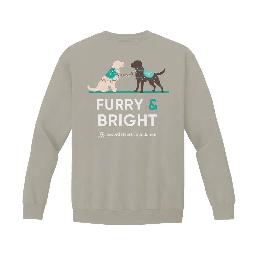 Facility Dog Holiday: Gildan Sweatshirt