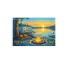 Lakeside camping Canvas Wall Art thumbnail 2
