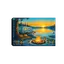 Lakeside camping Canvas Wall Art thumbnail 3