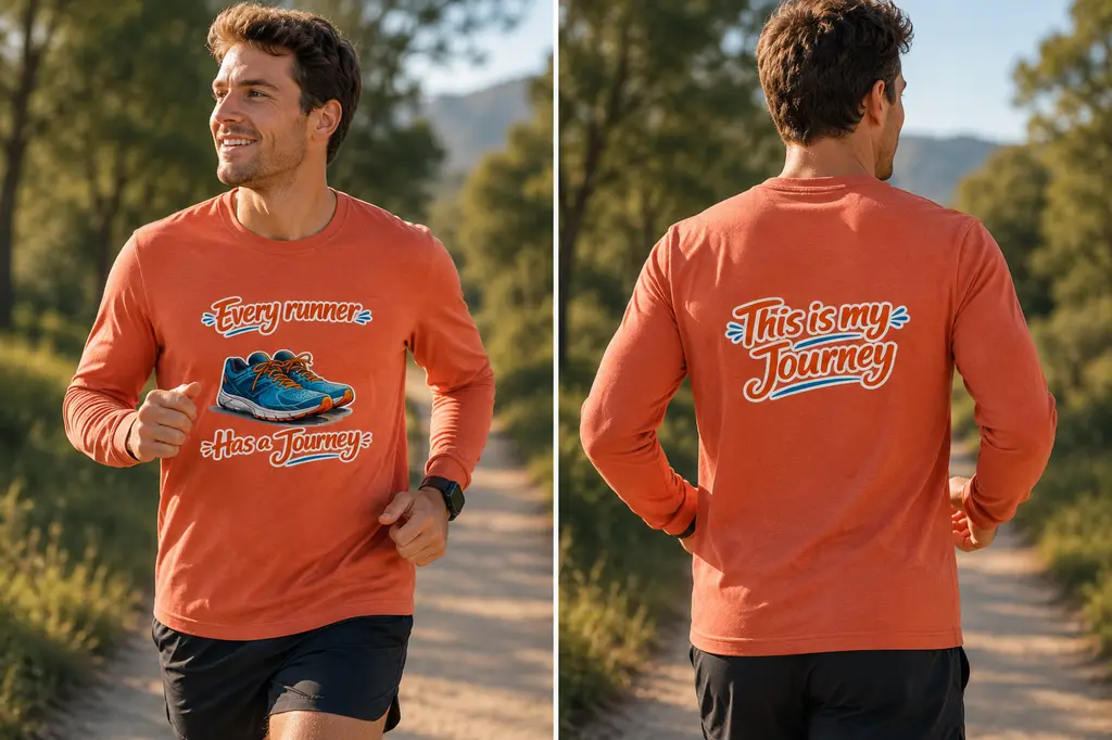 Every Runner Has a Journey Long Sleeve T-Shirt