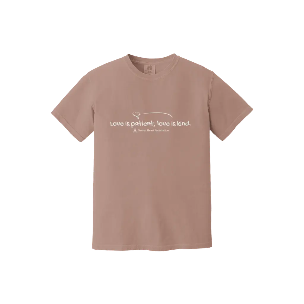 Love is Patient, Love is Kind: Comfort Colors T-Shirt