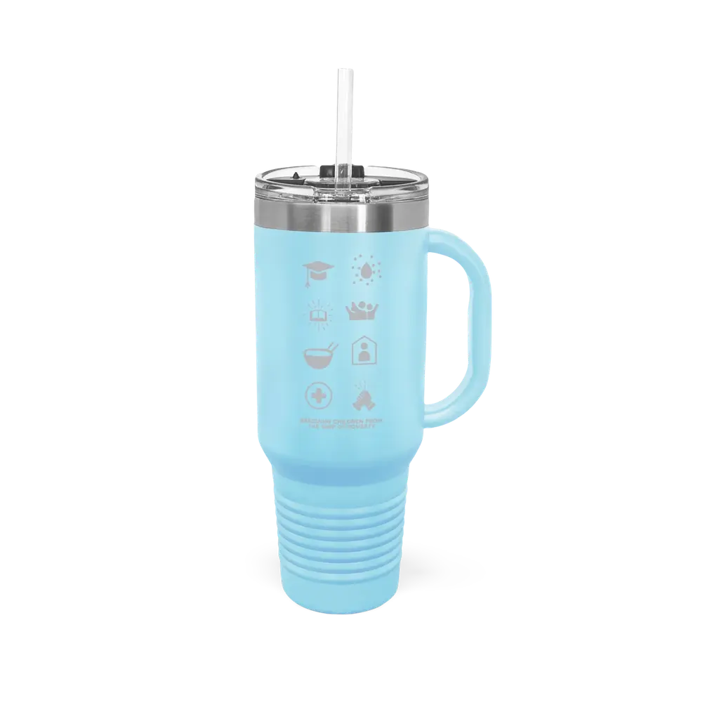 MANNA Mission Engraved Travel Mug