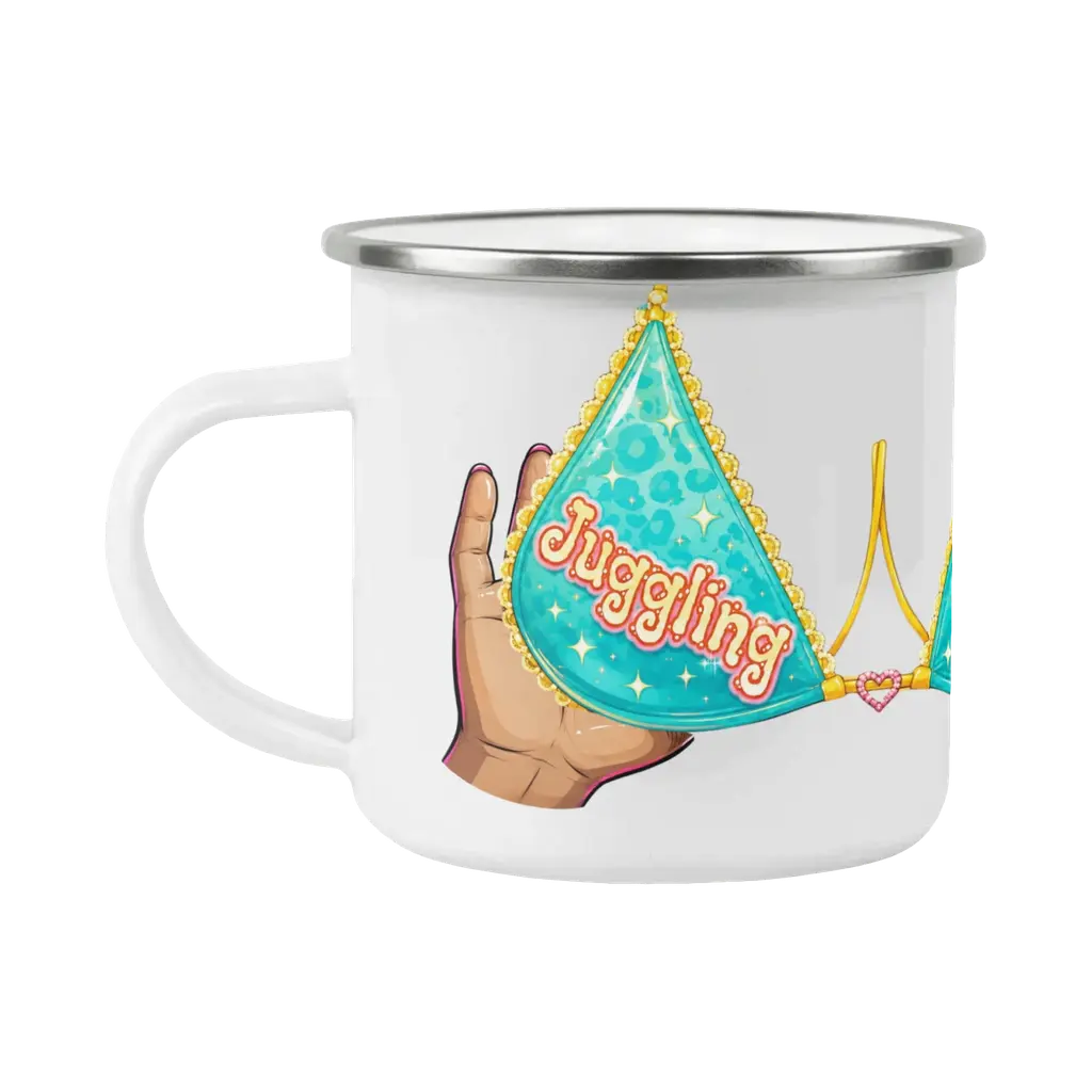 Juggling Bikini Top Mug